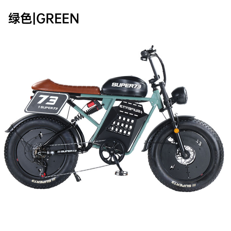 Strictly selected SUPER73 RX modified version of the snowmobile star with the same off-road vehicle, mountain bike, electric bicycle export