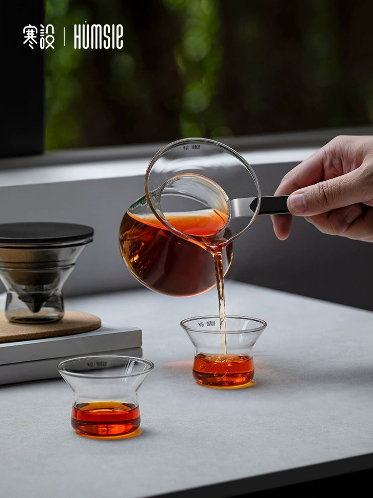 Cold set magnetic floating cup, glass teapot, tea water separation teapot, home office filtration, high-end tea artifact