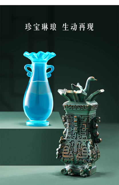 Forbidden City,  Gourd, Small Blue Bottle Fridge Magnet, Museum Cultural and Creative Beijing Gifts