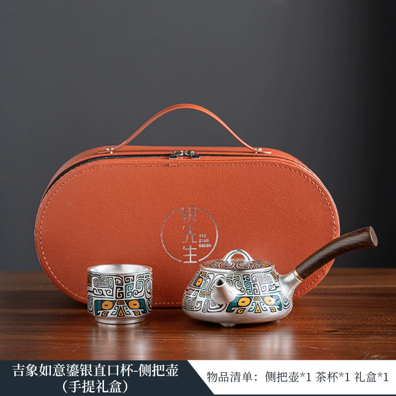 Such as porcelain, the Forbidden City, Dunhuang cultural and creative tea set, housewarming, birthday, graduation, teachers, parents, practical high-end gifts