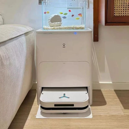 Intelligent sweeping robot household automatic suction, sweeping and mopping the bottom of furniture, constant attachment and anti-entanglement integrated robot