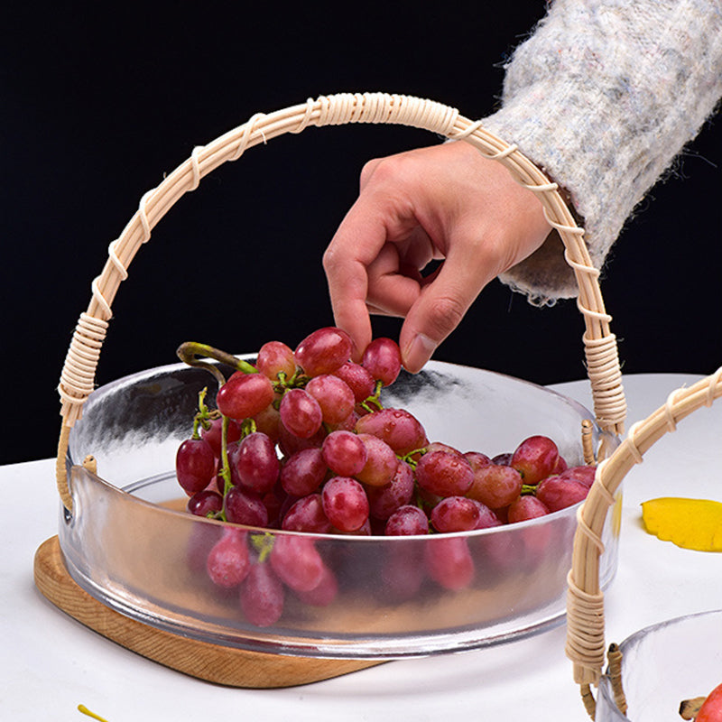 Glass Bowl Tray