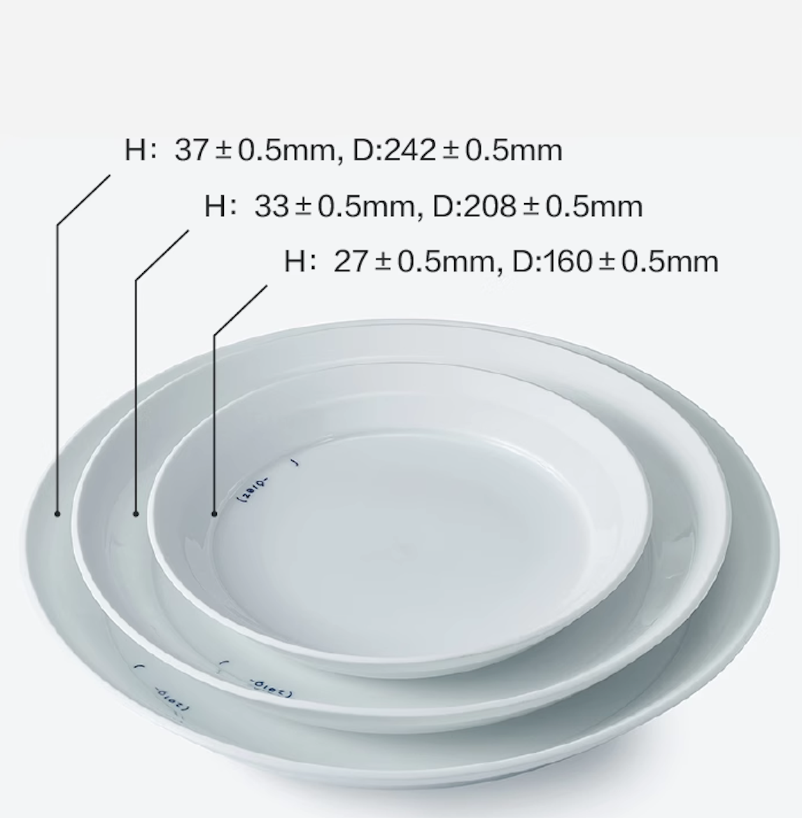 Jingdezhen White Plate